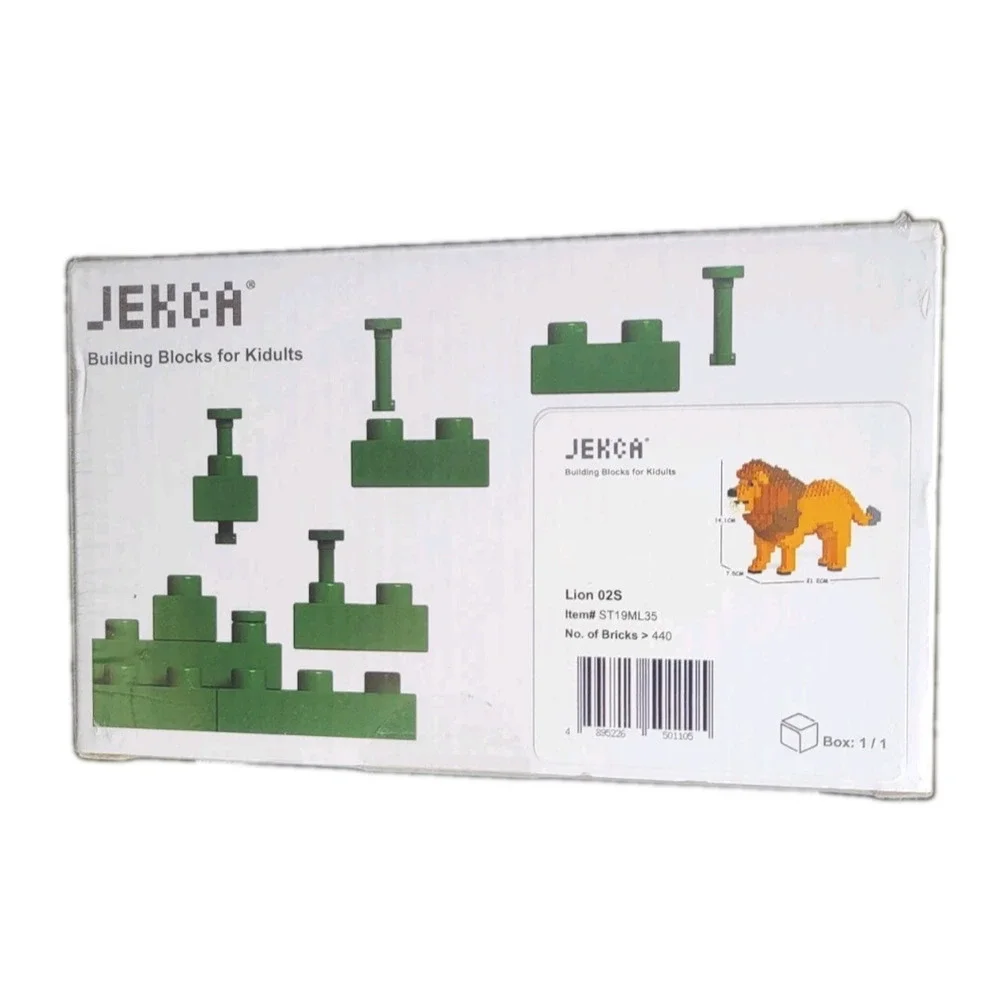 JEKCA Lion 02S Building Blocks 440+ Pieces ST19ML35